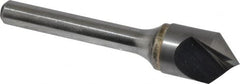 Atrax - 1/2" Head Diam, 1/4" Shank Diam, 1 Flute 90° Solid Carbide Countersink - Exact Tool & Supply