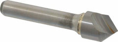Atrax - 5/8" Head Diam, 3/8" Shank Diam, 1 Flute 90° Solid Carbide Countersink - Exact Tool & Supply