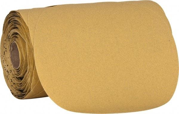 3M - 6" Diam, 150 Grit Aluminum Oxide Adhesive PSA Disc - Very Fine Grade, Yellow, C Weighted Backing, Flexible, Use with Random Orbital Sanders - Exact Tool & Supply