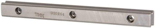 THK - 160mm OAL x 15mm Overall Width x 13mm Overall Height 4 Way SHS Rail - 60mm Between Holes, 4-1/2 x 7-1/2 x 5.3mm Hole Size - Exact Tool & Supply