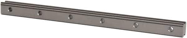 THK - 340mm OAL x 23mm Overall Width x 20mm Overall Height 4 Way SHS Rail - 60mm Between Holes, 7 x 11 x 9mm Hole Size - Exact Tool & Supply