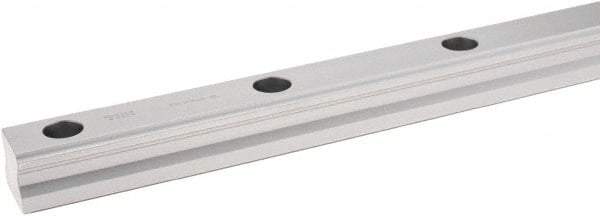 THK - 2,520mm OAL x 28mm Overall Width x 23mm Overall Height 4 Way SHS Rail - 80mm Between Holes, 9 x 14 x 12mm Hole Size - Exact Tool & Supply