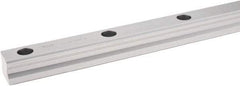 THK - 2,520mm OAL x 28mm Overall Width x 23mm Overall Height 4 Way SHS Rail - 80mm Between Holes, 9 x 14 x 12mm Hole Size - Exact Tool & Supply