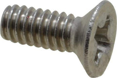 Value Collection - M2x0.40 Metric Coarse, 5mm OAL Phillips Drive Machine Screw - Flat Head, Grade 18-8 & A2 Stainless Steel, Uncoated, Without Washer - Exact Tool & Supply