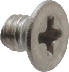 Value Collection - M3x0.50 Metric Coarse, 4mm OAL Phillips Drive Machine Screw - Flat Head, Grade 18-8 & A2 Stainless Steel, Uncoated, Without Washer - Exact Tool & Supply