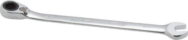 Blackhawk by Proto - 1/4" 12 Point Combination Wrench - 15° Head Angle, 5" OAL, Steel, Chrome Finish - Exact Tool & Supply