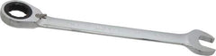 Blackhawk by Proto - 1-1/4" 12 Point Combination Wrench - 15° Head Angle, 16-11/16" OAL, Steel, Chrome Finish - Exact Tool & Supply