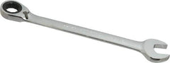 Blackhawk by Proto - 21mm 12 Point Combination Wrench - 15° Head Angle, 11-25/64" OAL, Steel, Chrome Finish - Exact Tool & Supply