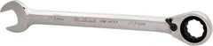 Blackhawk by Proto - 27mm 12 Point Combination Wrench - 15° Head Angle, 14-3/32" OAL, Steel, Chrome Finish - Exact Tool & Supply