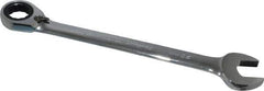 Blackhawk by Proto - 30mm 12 Point Combination Wrench - 15° Head Angle, 15-57/64" OAL, Steel, Chrome Finish - Exact Tool & Supply