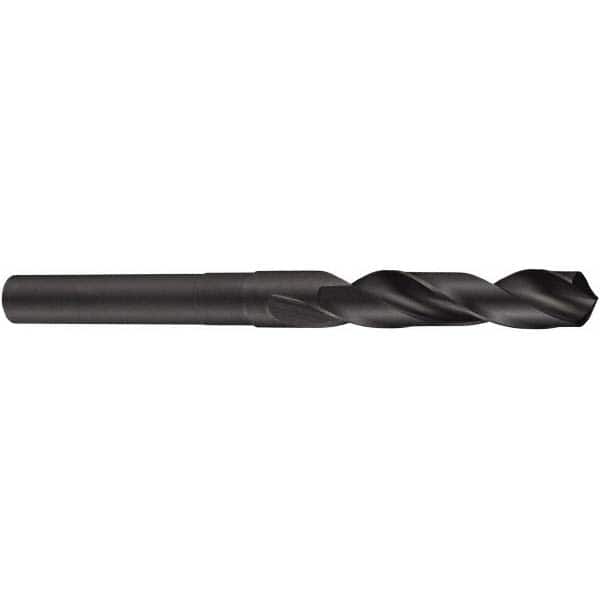 DORMER - 63/64" Drill, 118° Point, High Speed Steel Silver Deming & Reduced Shank Drill Bit - Exact Tool & Supply