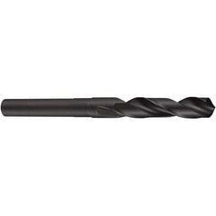 DORMER - 63/64" Drill, 118° Point, High Speed Steel Silver Deming & Reduced Shank Drill Bit - Exact Tool & Supply