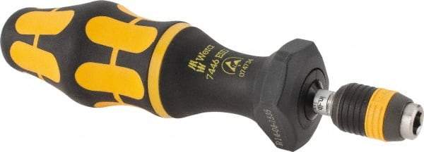 Wera - 1 Piece, 11 to 29 In/Lb, Adjustable Torque Limiting Screwdriver - 1/4" Drive - Exact Tool & Supply