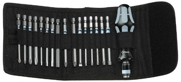 Wera - Bit Screwdriver - Phillips, Square, Hex, Tamperproof Torx - Exact Tool & Supply