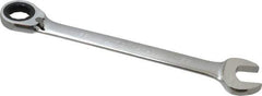 Paramount - 32mm 12 Point Combination Wrench - 15° Head Angle, 16-41/64" OAL, Chrome Vanadium Steel, Polished Finish - Exact Tool & Supply