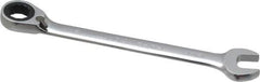 Paramount - 13mm 12 Point Combination Wrench - 15° Head Angle, 7" OAL, Chrome Vanadium Steel, Polished Finish - Exact Tool & Supply