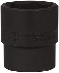 Paramount - 1/2" Drive 30mm Standard Impact Socket - 6 Points, 2" OAL - Exact Tool & Supply
