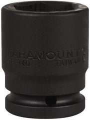 Paramount - 3/4" Drive 31mm Standard Impact Socket - 6 Points, 2-1/4" OAL - Exact Tool & Supply