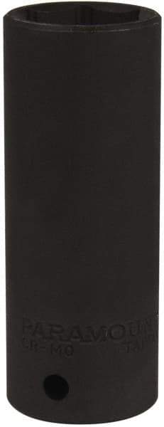 Paramount - 1/2" Drive 7/8" Deep Impact Socket - 6 Points, 3-1/2" OAL - Exact Tool & Supply