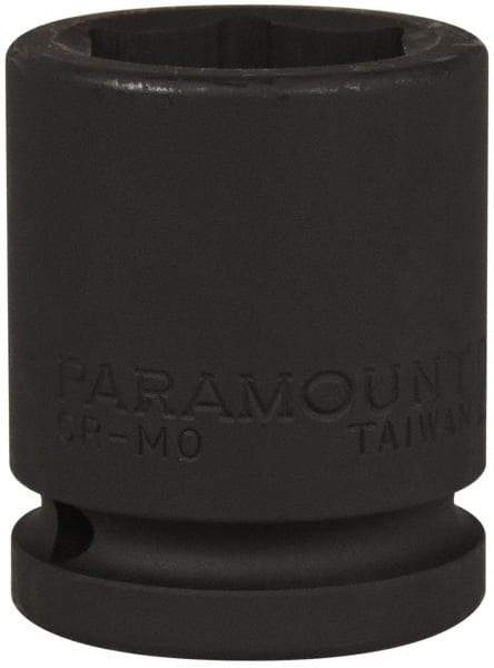 Paramount - 3/4" Drive 28mm Standard Impact Socket - 6 Points, 2-3/32" OAL - Exact Tool & Supply
