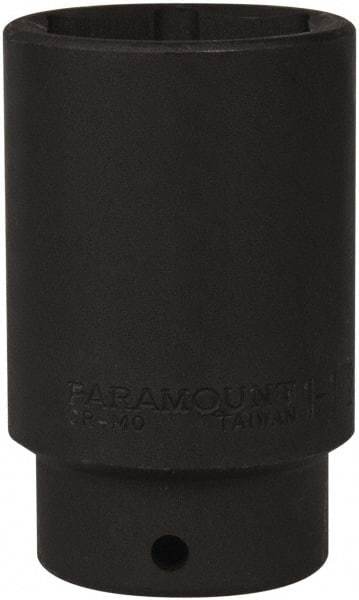 Paramount - 1/2" Drive 1-1/2" Deep Impact Socket - 6 Points, 3-1/2" OAL - Exact Tool & Supply