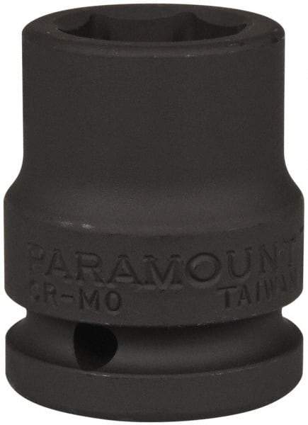 Paramount - 3/4" Drive 7/8" Standard Impact Socket - 6 Points, 2" OAL - Exact Tool & Supply
