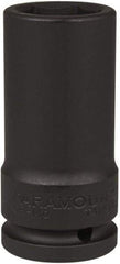 Paramount - 3/4" Drive 26mm Deep Impact Socket - 6 Points, 3-35/64" OAL - Exact Tool & Supply