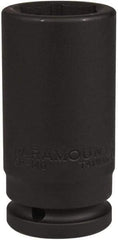 Paramount - 3/4" Drive 30mm Deep Impact Socket - 6 Points, 3-35/64" OAL - Exact Tool & Supply