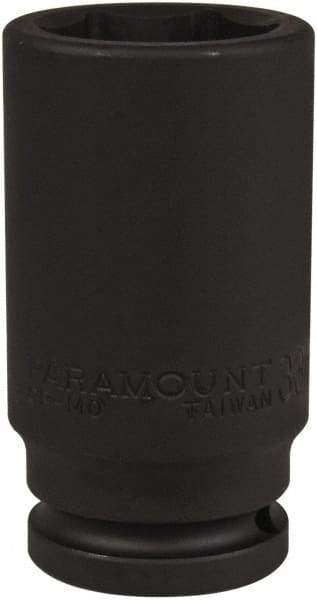 Paramount - 3/4" Drive 33mm Deep Impact Socket - 6 Points, 3-35/64" OAL - Exact Tool & Supply