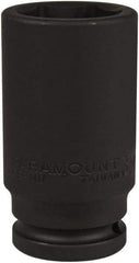 Paramount - 3/4" Drive 33mm Deep Impact Socket - 6 Points, 3-35/64" OAL - Exact Tool & Supply