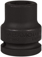 Paramount - 3/4" Drive 3/4" Standard Impact Socket - 6 Points, 2" OAL - Exact Tool & Supply