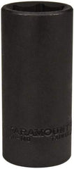 Paramount - 1/2" Drive 25mm Deep Impact Socket - 6 Points, 3-1/2" OAL - Exact Tool & Supply
