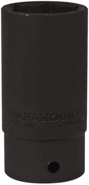 Paramount - 1/2" Drive 29mm Deep Impact Socket - 6 Points, 3-1/2" OAL - Exact Tool & Supply