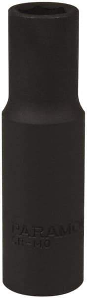 Paramount - 1/2" Drive 1/2" Deep Impact Socket - 6 Points, 3-5/16" OAL - Exact Tool & Supply