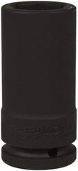 Paramount - 3/4" Drive 1-1/16" Deep Impact Socket - 6 Points, 3-35/64" OAL - Exact Tool & Supply