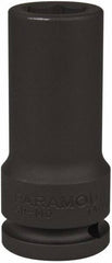 Paramount - 3/4" Drive 13/16" Deep Impact Socket - 6 Points, 3-35/64" OAL - Exact Tool & Supply