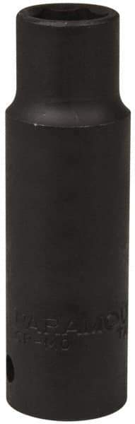 Paramount - 1/2" Drive 13mm Deep Impact Socket - 6 Points, 3-5/64" OAL - Exact Tool & Supply