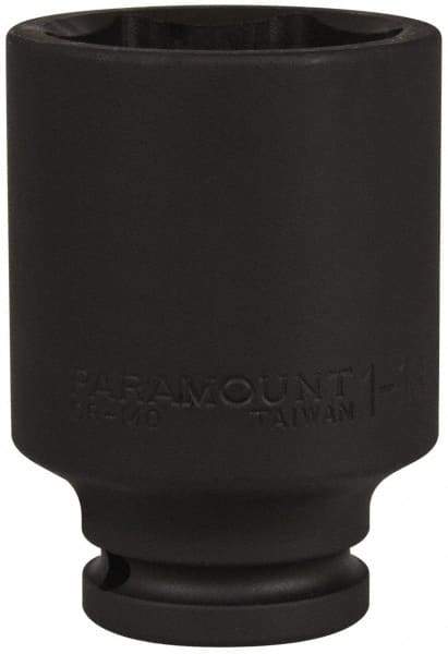 Paramount - 3/4" Drive 1-13/16" Deep Impact Socket - 6 Points, 3-35/64" OAL - Exact Tool & Supply