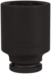 Paramount - 3/4" Drive 1-13/16" Deep Impact Socket - 6 Points, 3-35/64" OAL - Exact Tool & Supply