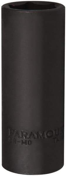 Paramount - 1/2" Drive 21mm Deep Impact Socket - 6 Points, 3-5/64" OAL - Exact Tool & Supply