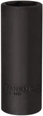 Paramount - 1/2" Drive 21mm Deep Impact Socket - 6 Points, 3-5/64" OAL - Exact Tool & Supply
