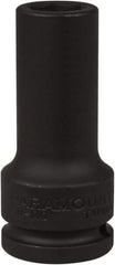 Paramount - 3/4" Drive 11/16" Deep Impact Socket - 6 Points, 3-35/64" OAL - Exact Tool & Supply