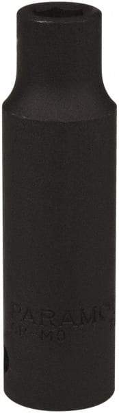 Paramount - 1/2" Drive 9mm Deep Impact Socket - 6 Points, 3-5/64" OAL - Exact Tool & Supply