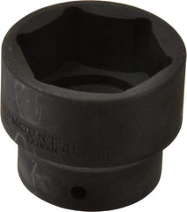 Paramount - 1/2" Drive 46mm Standard Impact Socket - 6 Points, 2-7/16" OAL - Exact Tool & Supply