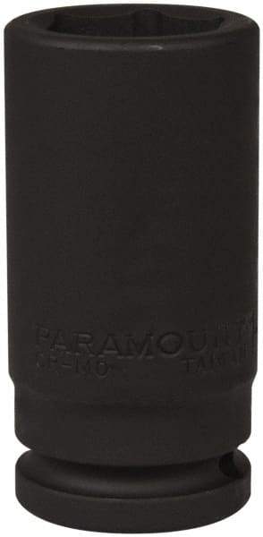 Paramount - 3/4" Drive 1-3/16" Deep Impact Socket - 6 Points, 3-35/64" OAL - Exact Tool & Supply