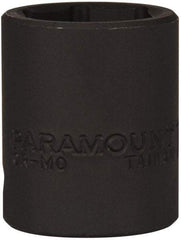 Paramount - 1/2" Drive 7/8" Standard Impact Socket - 6 Points, 1-1/2" OAL - Exact Tool & Supply