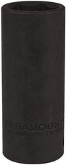 Paramount - 1/2" Drive 22mm Deep Impact Socket - 6 Points, 3-1/2" OAL - Exact Tool & Supply