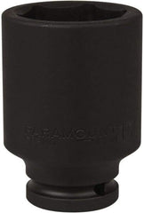 Paramount - 3/4" Drive 1-3/4" Deep Impact Socket - 6 Points, 3-35/64" OAL - Exact Tool & Supply