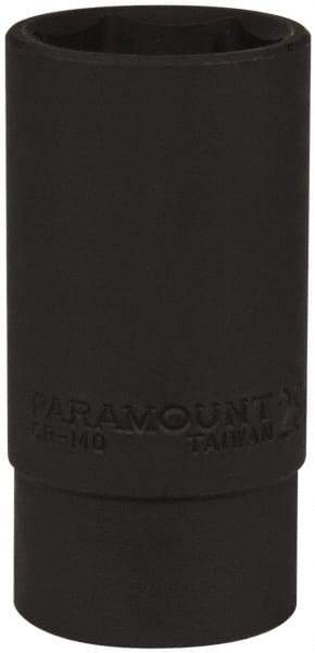 Paramount - 1/2" Drive 28mm Deep Impact Socket - 6 Points, 3-1/2" OAL - Exact Tool & Supply