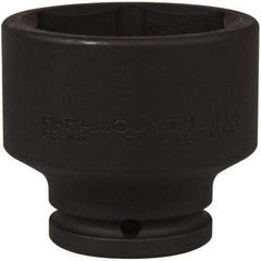 Paramount - 3/4" Drive 2-3/8" Standard Impact Socket - 6 Points, 2-7/8" OAL - Exact Tool & Supply